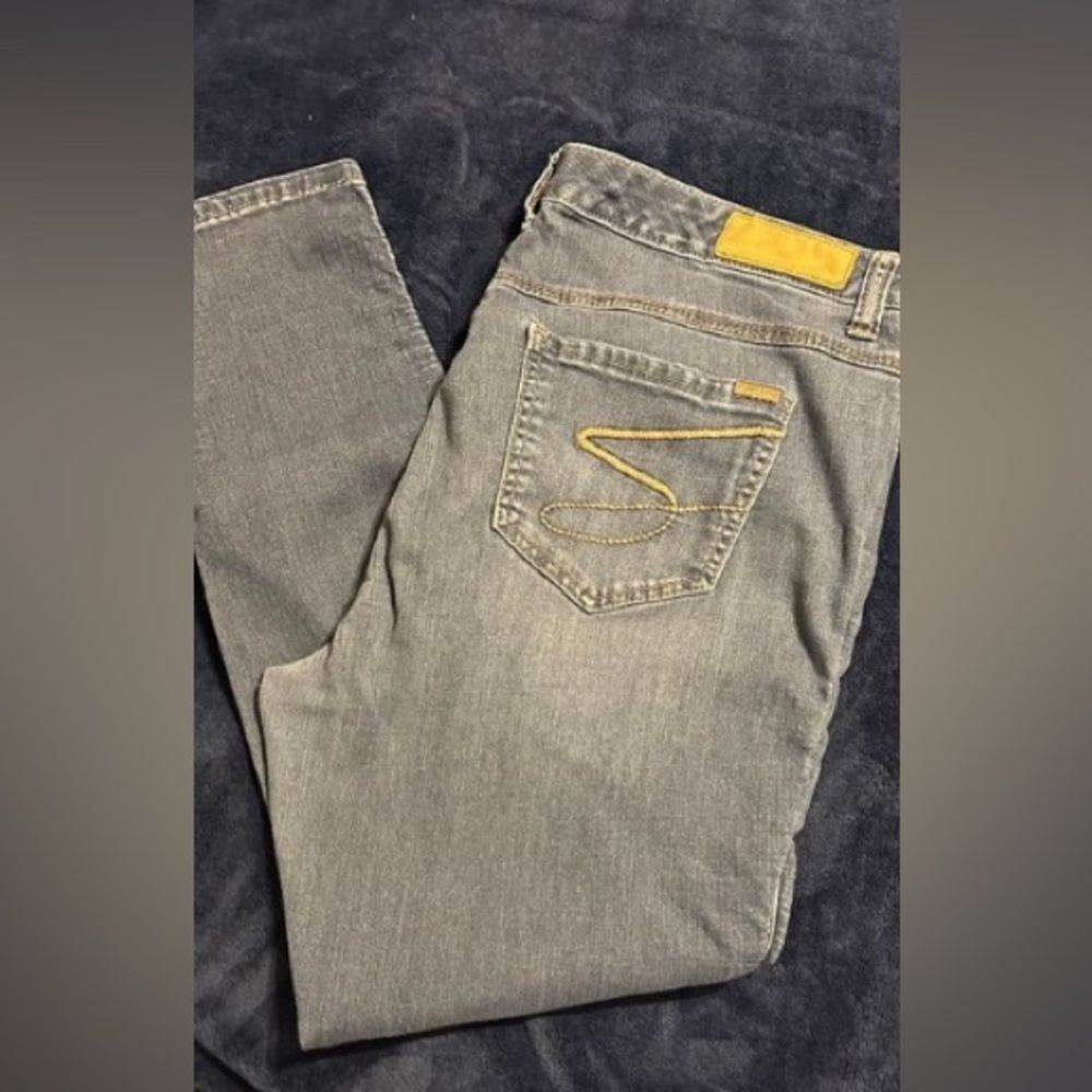 Melissa McCarthy Dark Blue Skinny Jeans size 16